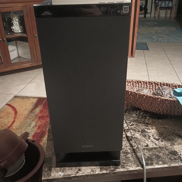 Sony SA-WCT150 Subwoofer for HT-CT150 Home Audio System - Black - Picture 1 of 7